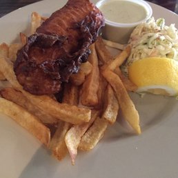 Fish and chips (half portion)