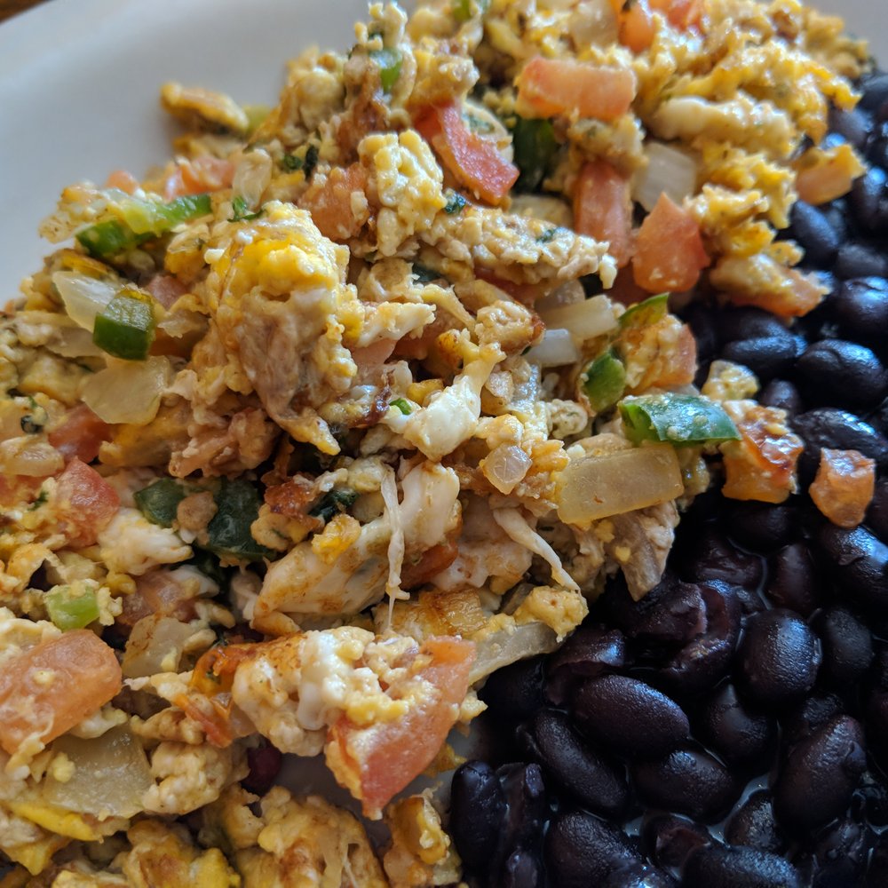 Mi Lupita - Huevos a la Mexicana with Frijoles Negros - Mexican Near Me - Ballwin, Missouri