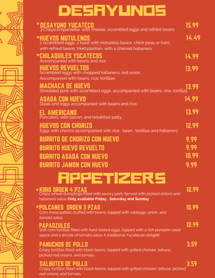Menu photo 8 Sabor Yucateco Rialto, CA