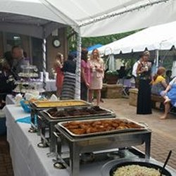 The Coop Catering - Come and get it! Backyard wedding!