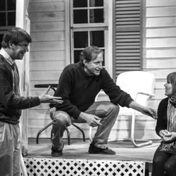 The Cloverdale Playhouse - Greg Thornton directing the cast of Pastime in 2015