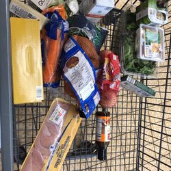 ALDI - Got all of this PLUS two collapsible laundry baskets for around $75. Very happy about my total