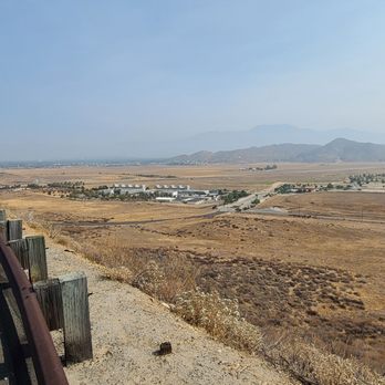 Diamond Valley Lake Visitor Center - View from walking the steep drive to the lake. It's free and a great workout! - Visitor Centers Near Me - Hemet, California Diamond Valley Lake Visitor Center - View from walking the steep drive to the lake. It's free and a great workout! - Visitor Centers Near Me - Hemet, California