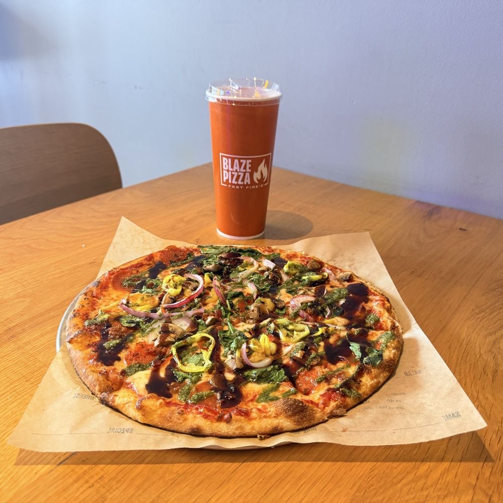 Blaze Pizza - Several Toppings Pizza (11-inch) - Pizza Near Me - Camp Hill, Pennsylvania Blaze Pizza - Several Toppings Pizza (11-inch) - Pizza Near Me - Camp Hill, Pennsylvania