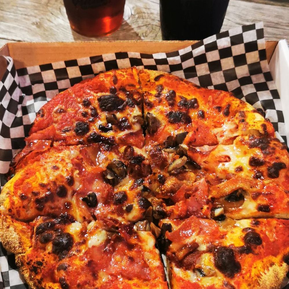 All or Nothing Brewhouse - Caravan Bakery *Canadian Pizza and Two All or Nothing brews - Breweries Near Me - Oshawa, Ontario All or Nothing Brewhouse - Caravan Bakery *Canadian Pizza and Two All or Nothing brews - Breweries Near Me - Oshawa, Ontario