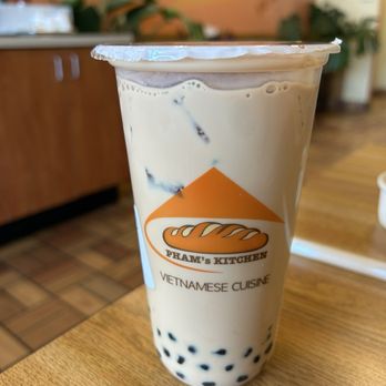 Pham's Kitchen - Classic milk tea with boba - Vietnamese Near Me - Cheektowaga, New York