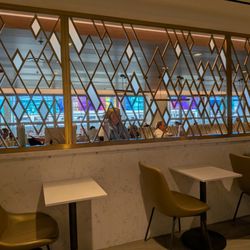 Delta Sky Club - View from my seat in the rear dining room at the Delta Sky Club at Miami International Airport, South Terminal, next to Concourse H security