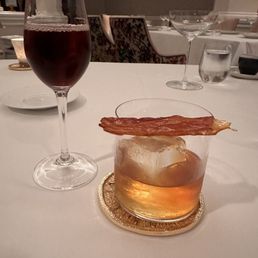 Old Fashioned with bacon Old Fashioned with bacon