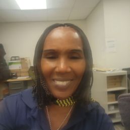 Me inside today working.