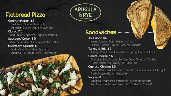 Menu photo 2 Arugula & Rye Des Moines, IA