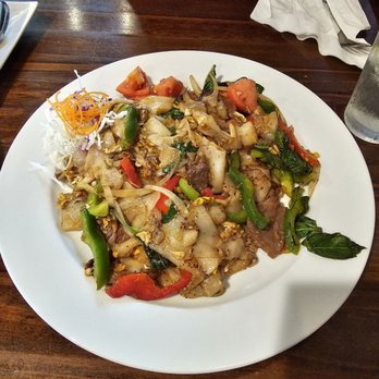 Real Thai Cuisine - Drunken noodle - Thai Near Me - Arlington, Texas Real Thai Cuisine - Drunken noodle - Thai Near Me - Arlington, Texas