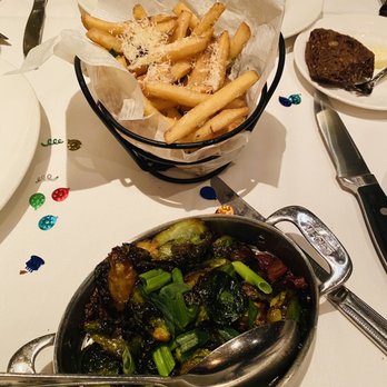 The Capital Grille - Truffle fries - loved Brussel sprouts a little sweet - Steakhouses Near Me - Cherry Hill, New Jersey The Capital Grille - Truffle fries - loved Brussel sprouts a little sweet - Steakhouses Near Me - Cherry Hill, New Jersey