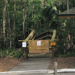 Mosaic Peace River Park - Boardwalks closed (photo 3/10/2023)