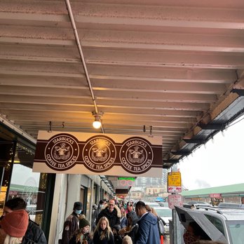 Starbucks - Entrance to the original Starbucks ! - Coffee & Tea Near Me - Seattle, Washington Starbucks - Entrance to the original Starbucks ! - Coffee & Tea Near Me - Seattle, Washington
