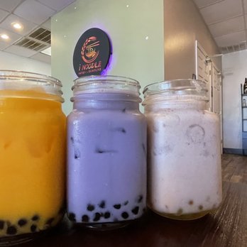 I Noodle Ramen & Dumpling - Mango, Taro & Strawberry Milk Tea - Poke Near Me - Ponte Vedra Beach, Florida