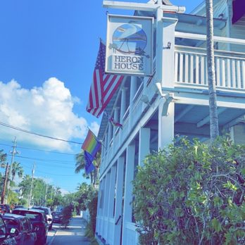 Heron House Court - Front of Heron House - Hotels Near Me - Key West, Florida