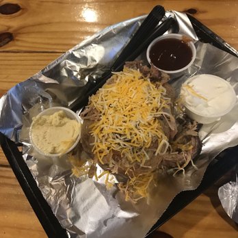 Stadium BBQ - Brisket loaded potato - American Near Me - Cleveland, Tennessee
