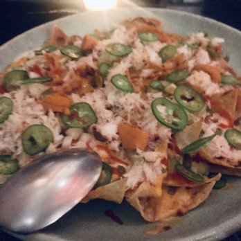 Empellón - Crab and uni nachos, very light and tasty - Mexican Near Me - New York, New York