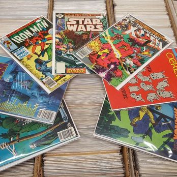 Page Turner Books - A small sample of the type of comics we carry. - Bookstores Near Me - Kent, Washington Page Turner Books - A small sample of the type of comics we carry. - Bookstores Near Me - Kent, Washington