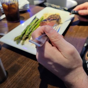Dave & Buster's Fairfield - My husband got the steak. It was cooked perfectly. Seasoned just right. Did not even need steak sauce . - Arcades Near Me - Fairfield, California Dave & Buster's Fairfield - My husband got the steak. It was cooked perfectly. Seasoned just right. Did not even need steak sauce . - Arcades Near Me - Fairfield, California