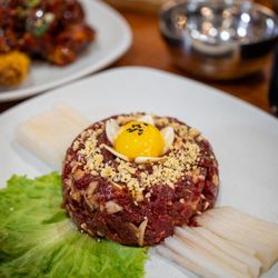 New Gangnam BBQ - Yukhoe beef tartare