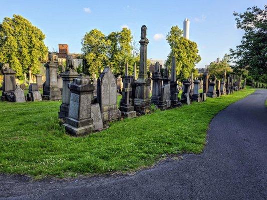 The Glasgow Necropolis by null