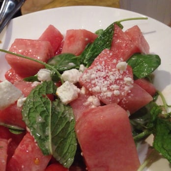 Plank - Watermelon salad! Thumbs down! Looks like a good idea but yea gross! And it took forever to get it! - Bowling Near Me - Oakland, California Plank - Watermelon salad! Thumbs down! Looks like a good idea but yea gross! And it took forever to get it! - Bowling Near Me - Oakland, California