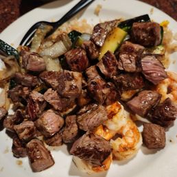Steak and shrimp Steak and shrimp