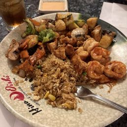 Teriyaki Chicken and Shrimp Combo