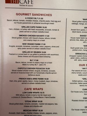 Menu photo 1 The Cáfe Naples, FL Menu photo 1 The Cáfe Naples, FL