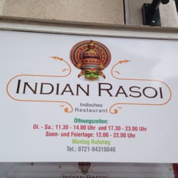 Indian Rasoi - Schild