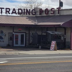 Big Fella's BBQ lounge - Located inside where the Trading Post used to be.  Signage is hard to see from the road but you'll see his two smokers out front.