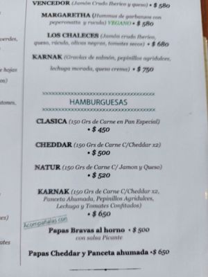Menu photo 3 Karnak Villa Lynch, C