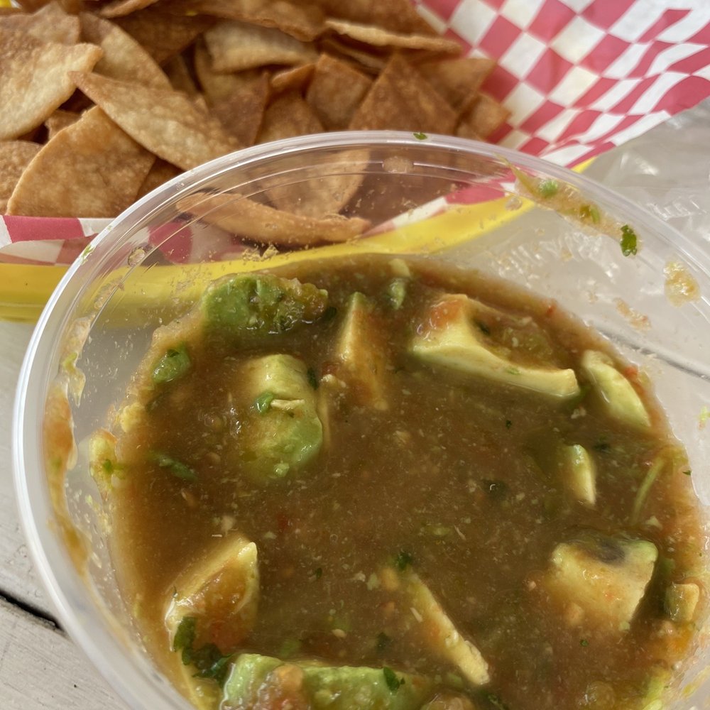 Flavia's Kitchen - Flavia's famous salsa!  Be smart and buy in bulk. - Mexican Near Me - Austin, Texas