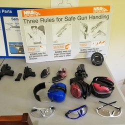 A Great Start Shooting School - Firearms, Safety Gear, and safety rules will be found here.
