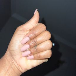 Fresh nails. Fresh nails.
