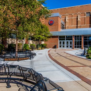 Evanston Township High School - One of the newer courtyard entrances. - Middle Schools & High Schools Near Me - Evanston, Illinois