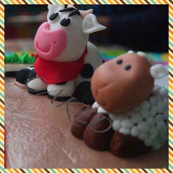 Caked By Liz - Edible farm animal toppers made out of fondant - Bakeries Near Me - San Jose, California Caked By Liz - Edible farm animal toppers made out of fondant - Bakeries Near Me - San Jose, California