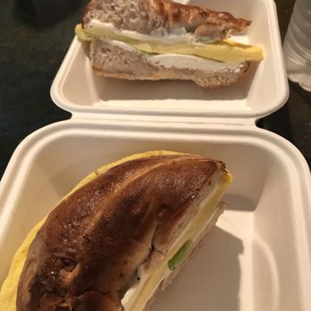 Uncommon Grounds - Bagel with egg and cream cheese - Coffee & Tea Near Me - Albany, New York