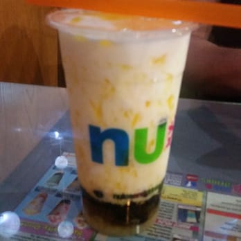 Nu Cafe - Pina colada with boba. - Ice Cream & Frozen Yogurt Near Me - Houston, Texas Nu Cafe - Pina colada with boba. - Ice Cream & Frozen Yogurt Near Me - Houston, Texas