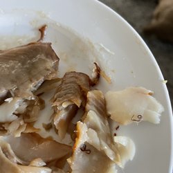 Monsieur Marcel Seafood Market - Black Cod with worms