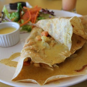 Blossom Bee - Curry chicken crepe - Creperies Near Me - Dublin, California Blossom Bee - Curry chicken crepe - Creperies Near Me - Dublin, California