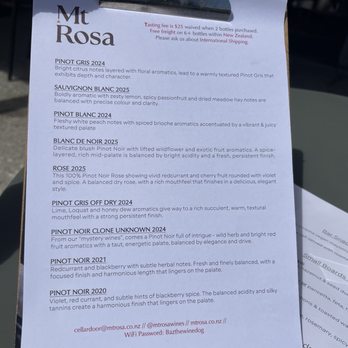 Mt Rosa Wines - Wineries Near Me - Gibbston, OTA Mt Rosa Wines - Wineries Near Me - Gibbston, OTA