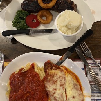 Riverview Restaurant - Dinner for under 40 dollars with bread, salad and soup bar. - American Near Me - Moosup, Connecticut