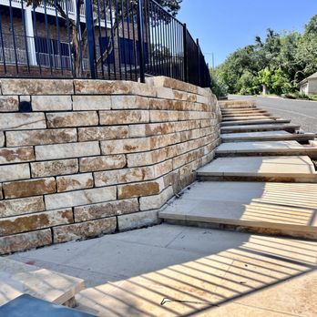 Senon's Masonry - the steps leading up to the building - Landscaping Near Me Senon's Masonry - the steps leading up to the building - Landscaping Near Me
