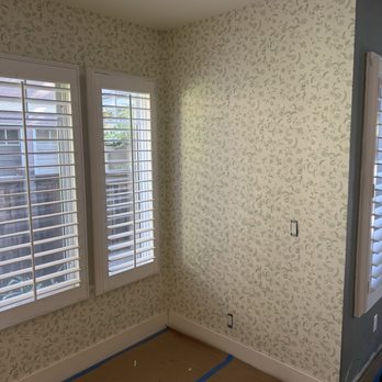 Magic Wallpapering - The wallpaper that was installed. - Wallpapering Near Me