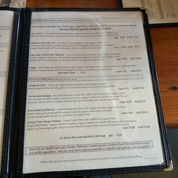 Flatbread Company - Menu - Pizza Near Me - Portland, Maine