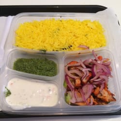 Kati Grill - Chicken tikka and rice