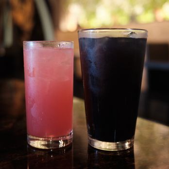 XO Restaurant - pink cactus and ube lemonade - Asian Fusion Near Me - Honolulu, Hawaii