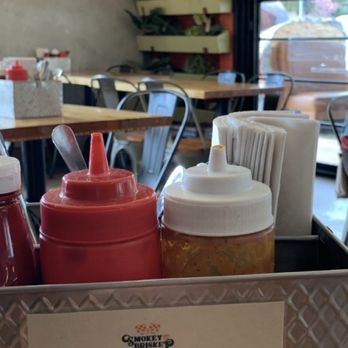 Smokey and the Brisket - Table condiments - Barbeque Near Me - La Mesa, California